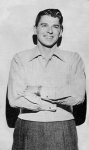 Ronald Reagan, Amerikalı aktör, film yıldızı ve politikacı, 20. yüzyıl by Unbekannt