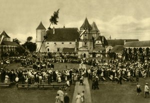 Rosenburg Kalesi, Aşağı Avusturya, c1935. by Unbekannt