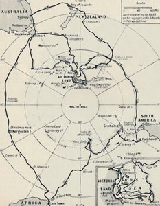 Erebus ve Terörde Ross Antarktika Yolculuğu, 12 Kasım 1840, 1937 by Unbekannt