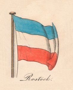 Rostock, 1838 by Unbekannt