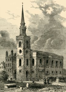 Rotherhithe Kilisesi, 1750, c1878. by Unbekannt