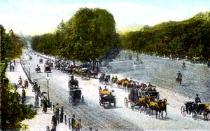Rotten Row, Hyde Park, Londra, 20. Yüzyıl by Unbekannt