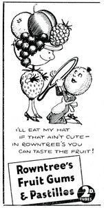 Rowntrees Meyveli Sakızlar ve Pastiller, 1938 by Unbekannt