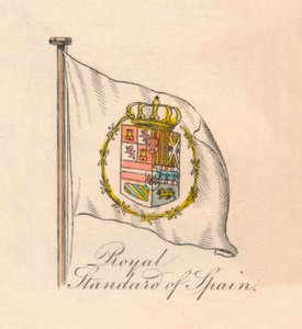 İspanya Kraliyet Standardı, 1838 by Unbekannt