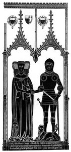 Ortaçağdan kalma bir pirinç oyma, c1421 1901 by Unbekannt