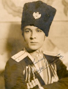 Rudolph Valentino 1895-1926, İtalyan aktör, c1920