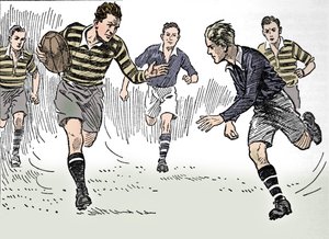 Ragbi Futbolu, 1937 by Unbekannt