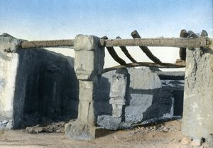 Yıkık ev, El Kantara, Tunus by Unbekannt