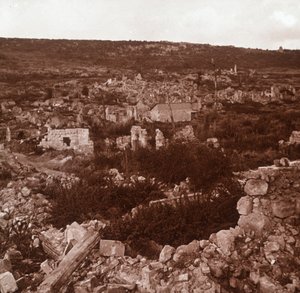 Harabeler, Anizy-le-Château, kuzey Fransa, c1914-c1918 by Unbekannt