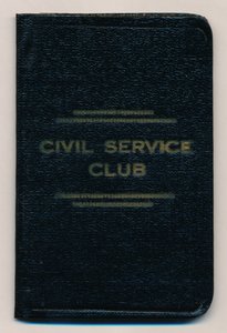 Kamu Hizmeti Kulübü Kuralları, c1953 by Unbekannt