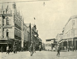 Rundle Caddesi, Adelaide, 1901. by Unbekannt
