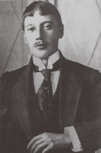 Rus şair Nikolay Gumilyov 1886-1921 by Unbekannt