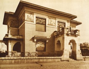 Ryabushinsky Evi, Malaya Nikitskaya Caddesi, Moskova, Rusya, 1902 by Unbekannt