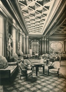 S.S Ile de France, Grand Salon, c1927 by Unbekannt