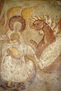 Saint-Savin manastır tablosu: Kıyamet, Saint-Savin-sur-Gartempe, Fransa by Unbekannt