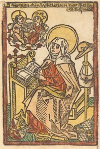 Aziz Bridget, c. 14801500. by Unbekannt