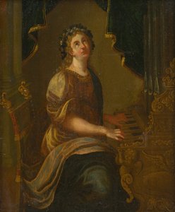 Saint Cecilia by Unbekannt