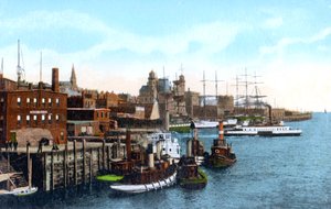 Saint John limanı, Saint John, New Brunswick, Kanada, c1900s by Unbekannt