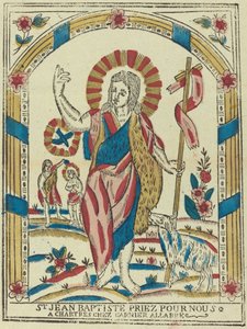 Vaftizci Yahya Bizim İçin Dua Edin, c. 1820. by Unbekannt