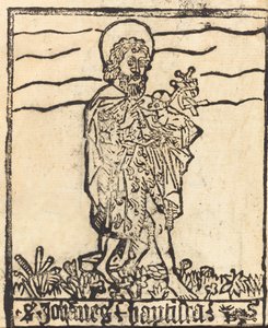 Vaftizci Yahya [recto], muhtemelen 14601480. by Unbekannt