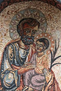Aziz Joseph ve İsa, Cotignac, Fransa by Unbekannt