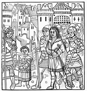 Saint Louis ve kardeşleri Yedinci Haçlı Seferi sırasında esir alındı, 1250 1522 by Unbekannt