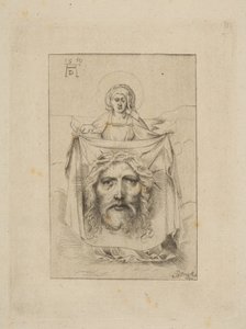 Sudarium ile Aziz Veronica, 16. yüzyıl. by Unbekannt