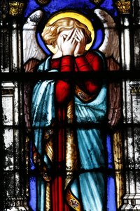 Sainte Clotilde kilisesi. Melek. by Unbekannt