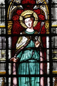 Sainte Clotilde kilisesi. Aziz Ursula. by Unbekannt