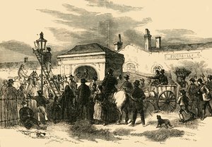 Hyde Park Turnpike satışı, c1876. by Unbekannt