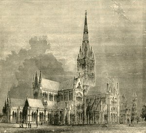 Salisbury Katedrali, 1890. by Unbekannt