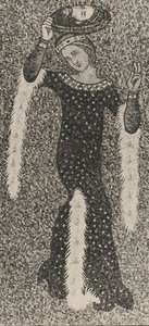 Salome, İtalyan, 20. yüzyılın başları orijinali 14. yüzyıla ait. by Unbekannt