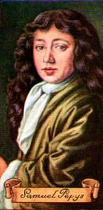 Samuel Pepys, bir dizi sigara kartından alındı, 1935 by Unbekannt