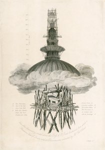 Samuel Rawls Gözlemevi, St Paul Katedrali, Londra, 1821 by Unbekannt