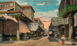 San Rafael Caddesi, Havana, Küba, c1910 by Unbekannt