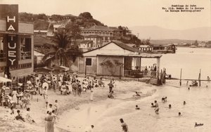 Santiago de Küba. La Socapa Yıkanma Yeri, Küba, c1900s by Unbekannt