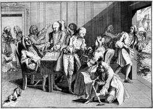 Walpole Üzerine Hiciv, 1738, 1910 by Unbekannt