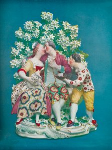 İtalyan Komedisinden bir sahne, c1770 by Unbekannt