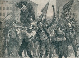 Belfast isyanlarından bir sahne, 19. yüzyıl 1906. by Unbekannt
