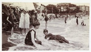 Deniz banyosu, Broadstairs, Kent, c 1913 by Unbekannt