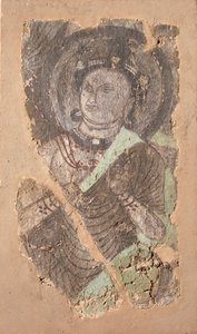 Oturan Bodhisattva, yaklaşık. 6-7 yüzyıl. by Unbekannt