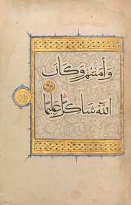 Bir Kuran El Yazması