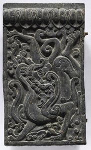 Bir Tabut Platformunun Bölümü: Dragon, 550-577. by Unbekannt