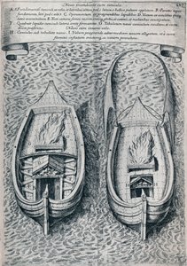 Onyedinci Yüzyıl Ateş Gemisi, c1660 by Unbekannt