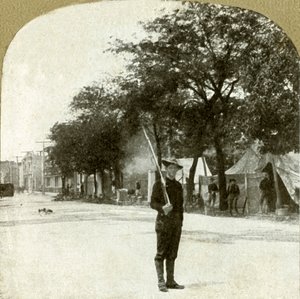 Yedinci Alay Ulusal Muhafızları... Lincoln Meydanı