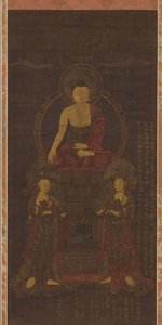 Sakyamuni üçlüsü, 1565. by Unbekannt