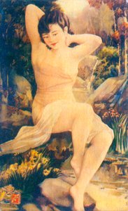 Şanghay reklam afişi, c1930'lar by Unbekannt