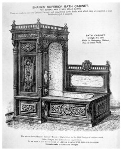 Shanks Superior Banyo Dolabı, c1880 1956 by Unbekannt
