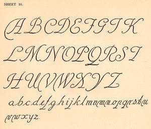 Sayfa 10, bir alfabe portföyünden, 1929 by Unbekannt