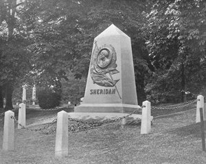 Sheridans Tomb, Arlington Ulusal Mezarlığı, Virginia, ABD, c1900. by Unbekannt